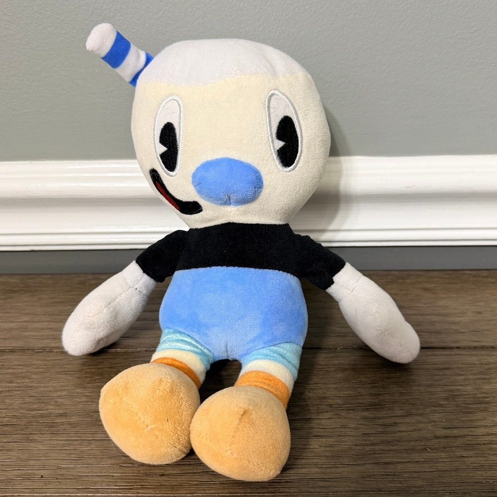 Mugman Plush Cuphead Video Game Character Stuffed Animal Toy
